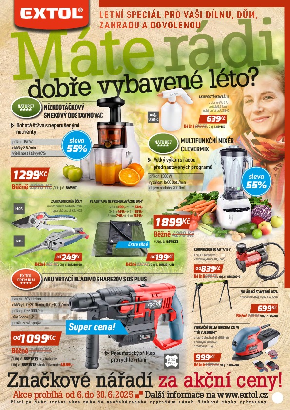 Extol - červen 2025